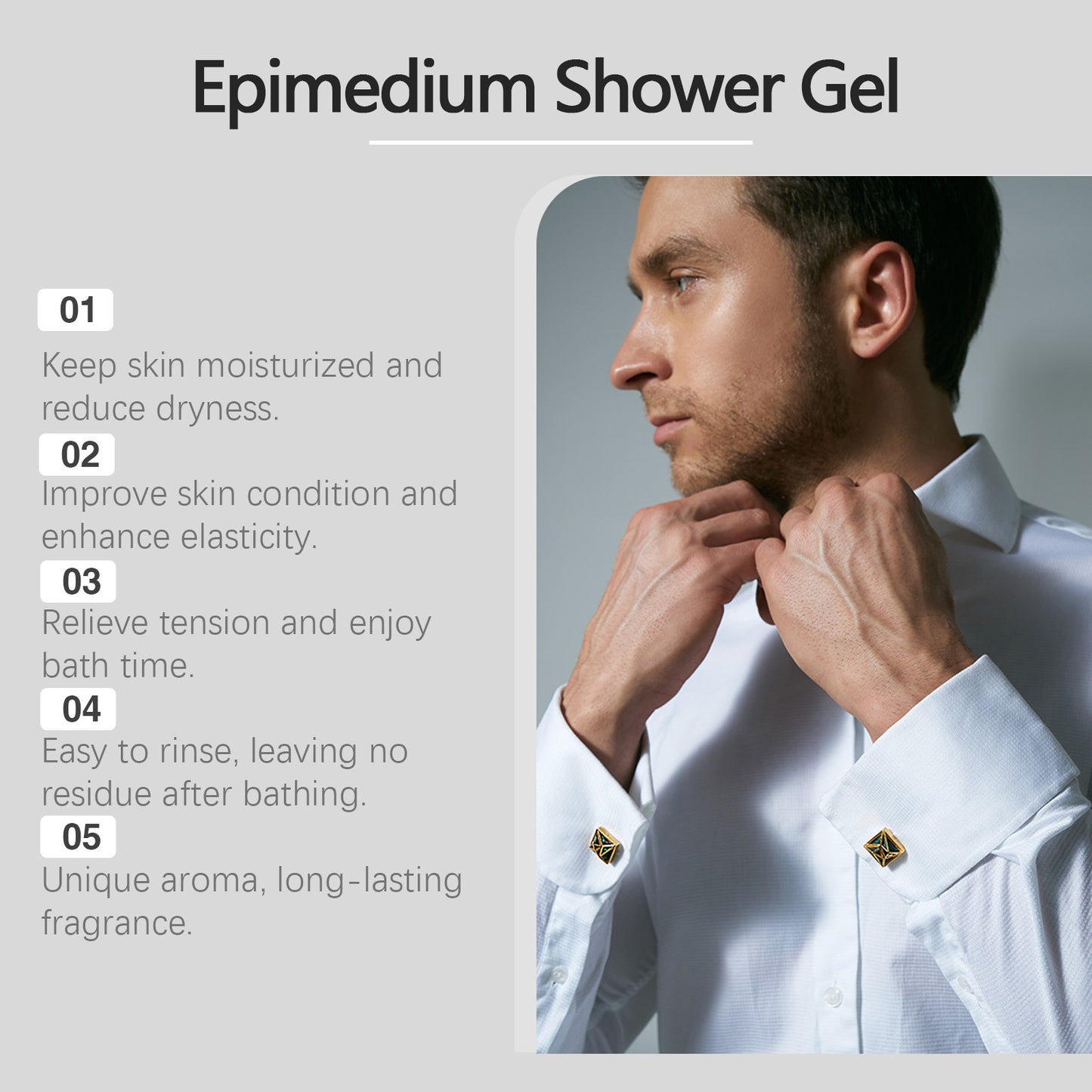 Body Skin Cleansing, Moisturizing, Fragrant And Smooth Skin Shower Gel