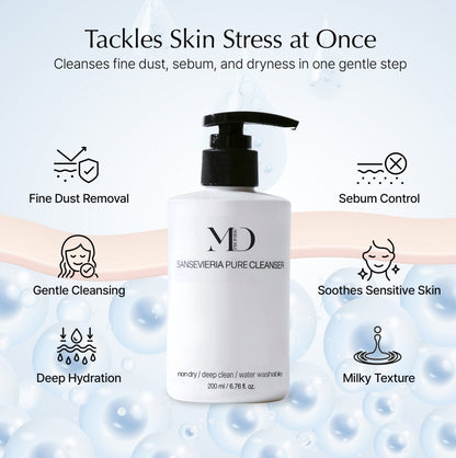 Tiger Orchid Milk Cleanser – Gentle Sansevieria Facial Cleanser