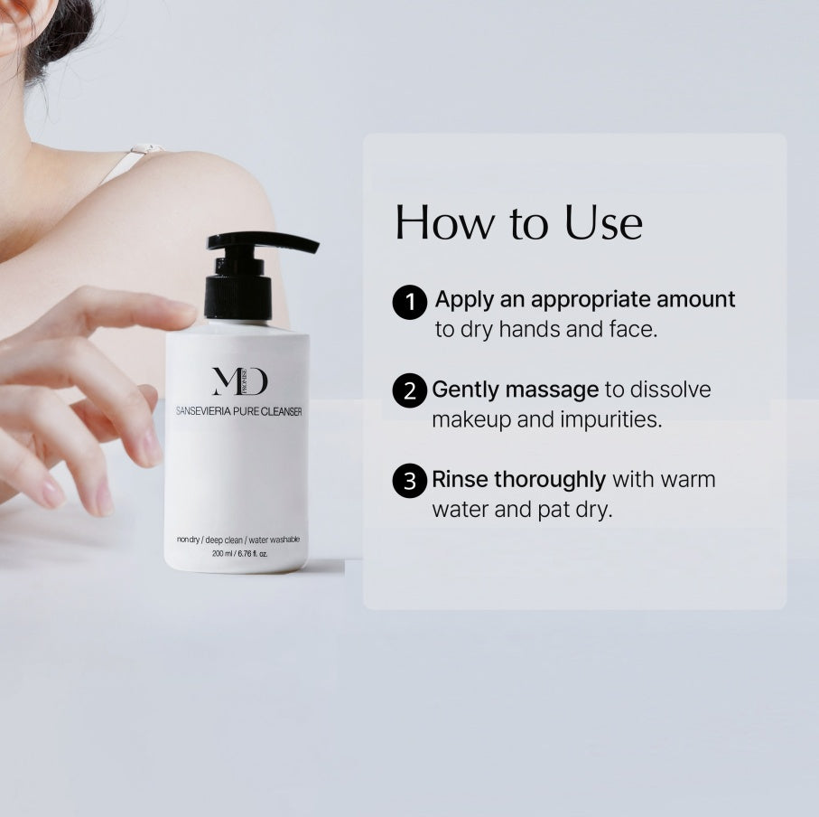 Tiger Orchid Milk Cleanser – Gentle Sansevieria Facial Cleanser