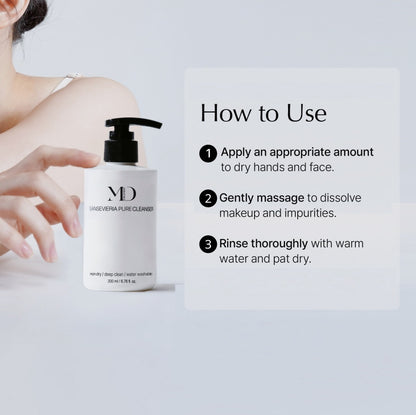 Tiger Orchid Milk Cleanser – Gentle Sansevieria Facial Cleanser