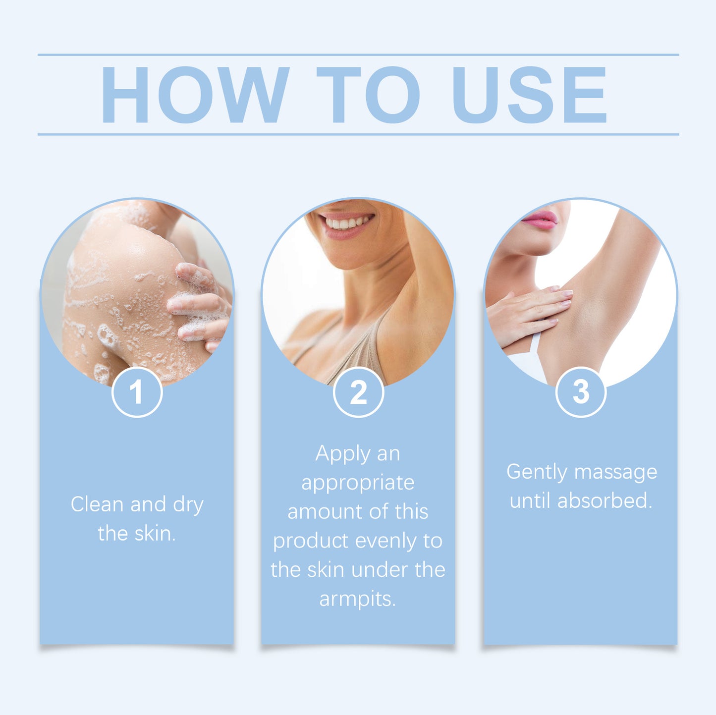 OceAura Underarm Body Deodorant Pearls