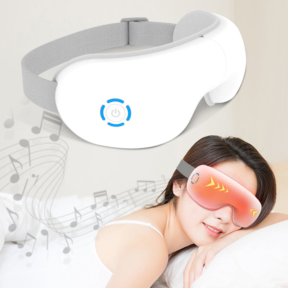 2025 Best-selling Smart Eye Care Device - Air Pressure Vibration Heat Therapy Bluetooth Music Massage Device - A Black Technology Wonder For Relieving Eye Fatigue