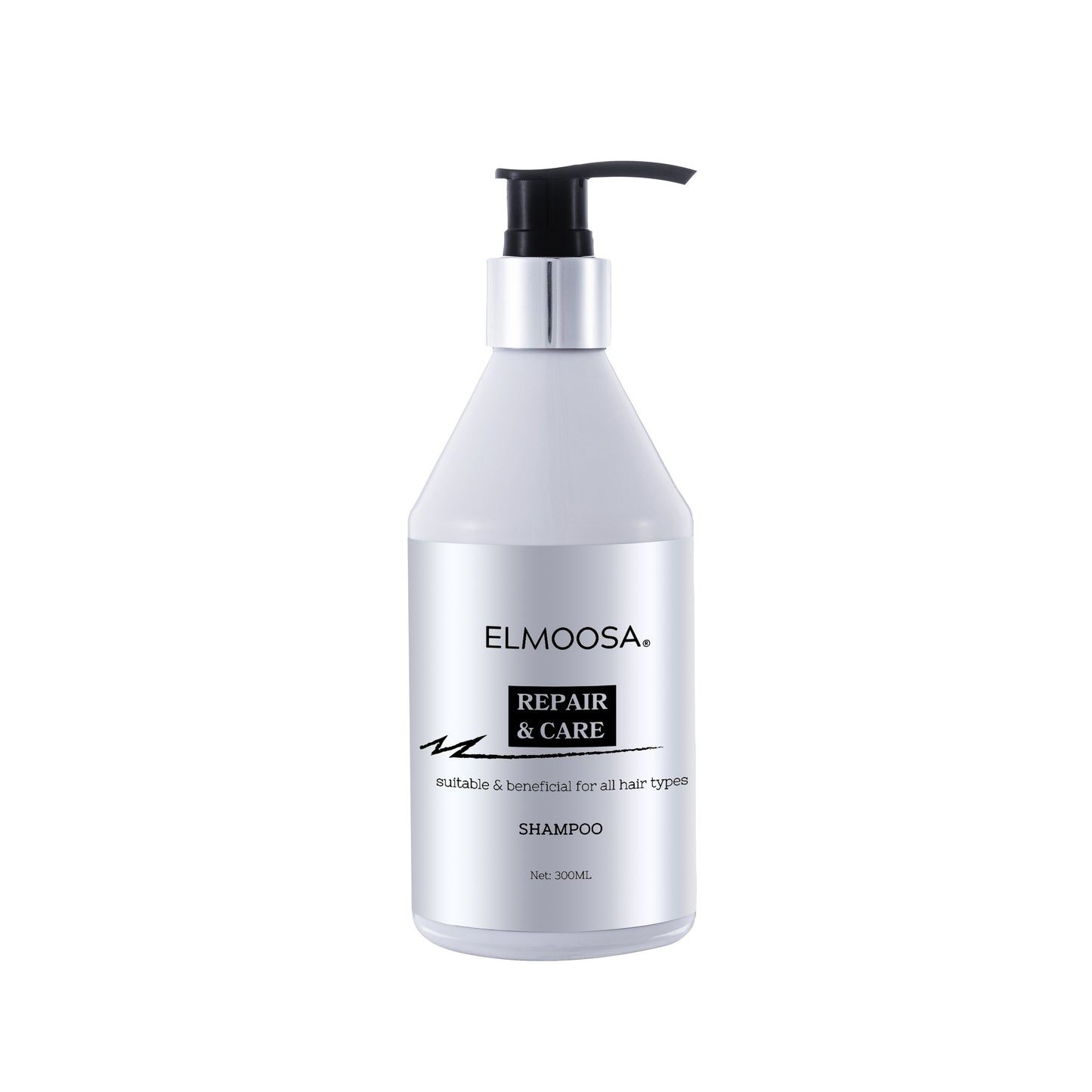 ELMOOSA Repair&Care Shampoo,100ml&300ml,Smooths And Shines Your Hair For All Hair Types Hair Care Cleanser Comfort