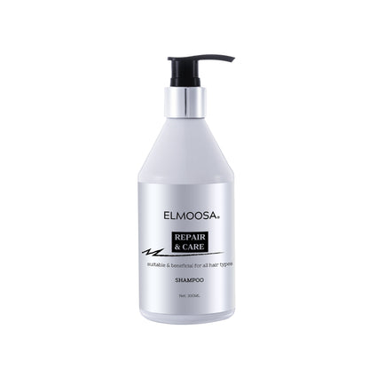 ELMOOSA Repair&Care Shampoo,100ml&300ml,Smooths And Shines Your Hair For All Hair Types Hair Care Cleanser Comfort