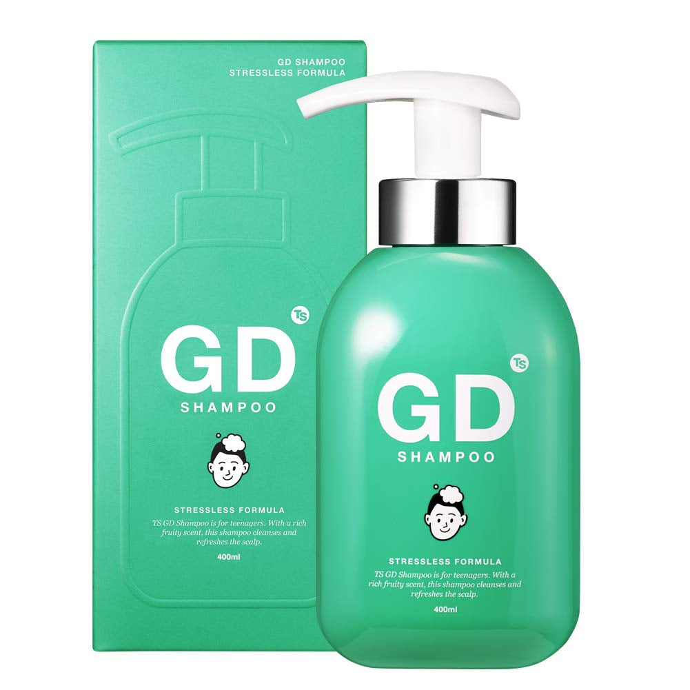 TS GD Shampoo for Dandruff & Itchy Scalp (13.5 Oz) for Youth & Teens | Treatment for Adolescents | Allergen Free | Silicone,Sls,Sles Free | Korean Shampoo