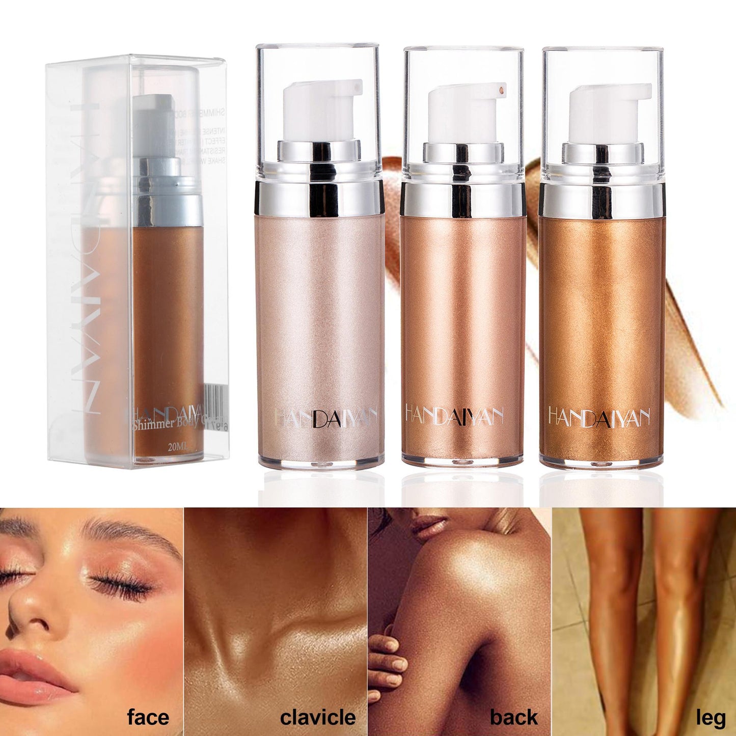 Body Liquid Highlighter, Shimmer And Brighten