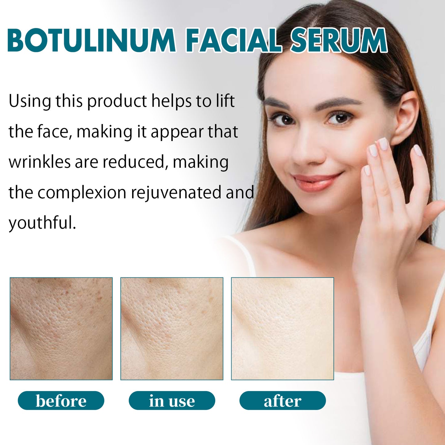 EELHOE B5 Facial Capsule Essence Reduces Fine Lines, Raised Lines, Sagging, Firming, Lifting And Moisturizing The Face