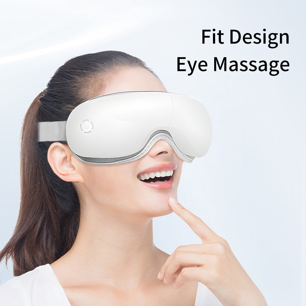 2025 Best-selling Smart Eye Care Device - Air Pressure Vibration Heat Therapy Bluetooth Music Massage Device - A Black Technology Wonder For Relieving Eye Fatigue