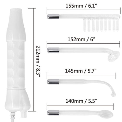 Electrotherapeutic Rod And Hairdressing Instrument  With Hyaluronic Acid Facial Serum