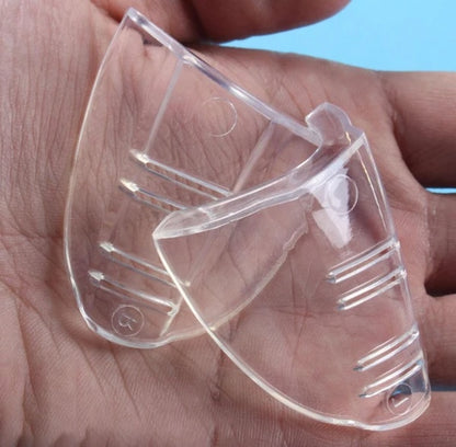 2 Pairs Side  For Eye Glasses Slip On Safety Glasses Shield Universal US