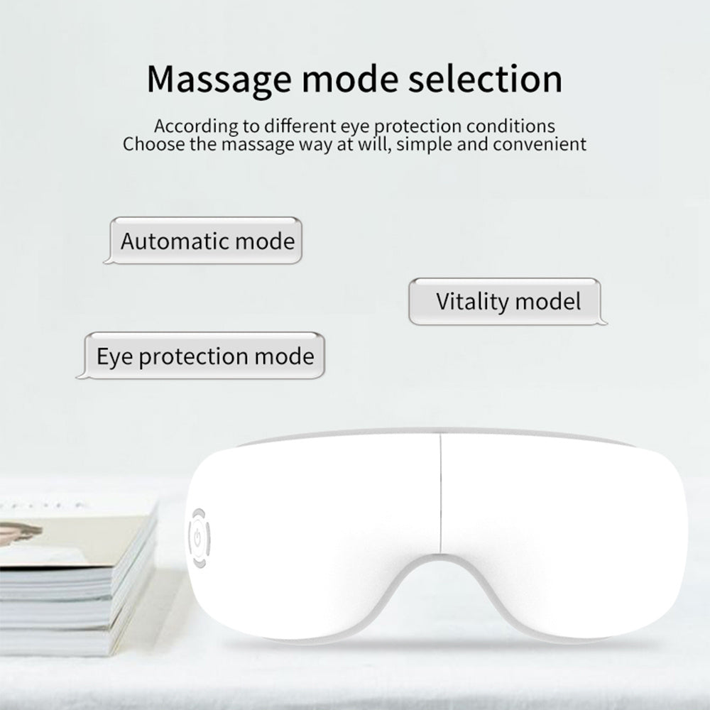 2025 Best-selling Smart Eye Care Device - Air Pressure Vibration Heat Therapy Bluetooth Music Massage Device - A Black Technology Wonder For Relieving Eye Fatigue