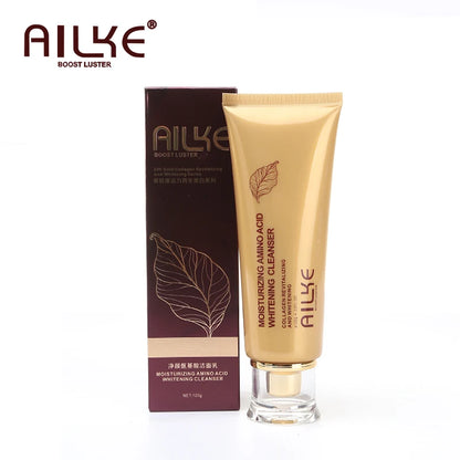 AILKE Rose Facial Cleanser – Moisturizing, Whitening, and Organic Foam Face Wash for Skin Care