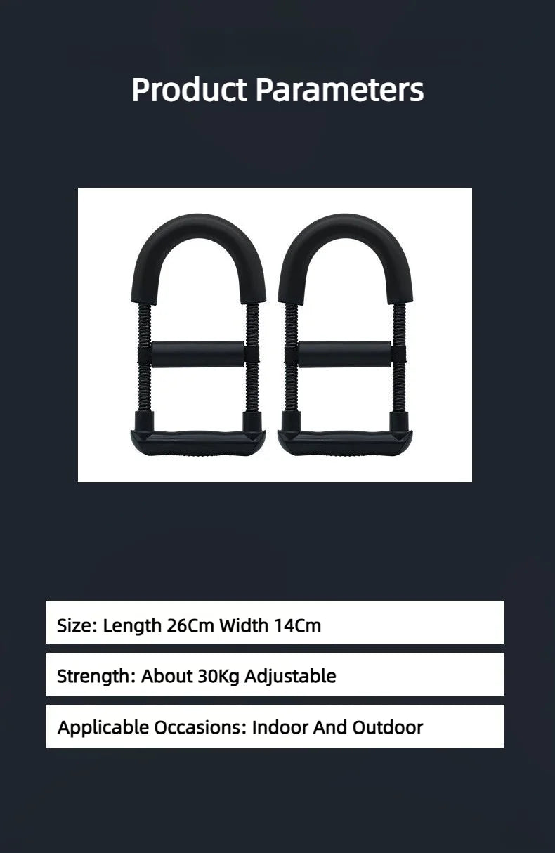 Adjustable Forearm and Hand Trainer – Wrist Strengthener and Grip Exercise Equipment