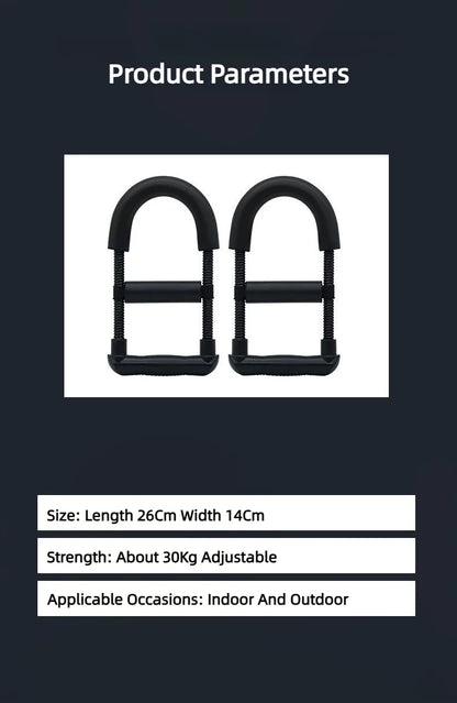 Adjustable Forearm and Hand Trainer – Wrist Strengthener and Grip Exercise Equipment
