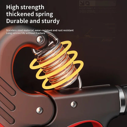 5–100Kg Adjustable Hand Grip Strengthener – Wrist Expander for Muscle Recovery and Fitness Training