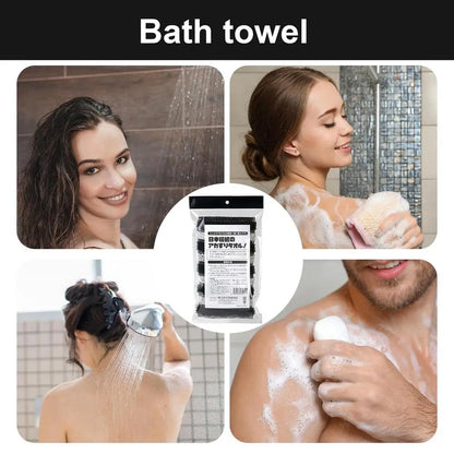 Washcloth Body Scrubber – Reusable Loofah Cloth for Bath and Shower Scrubbing