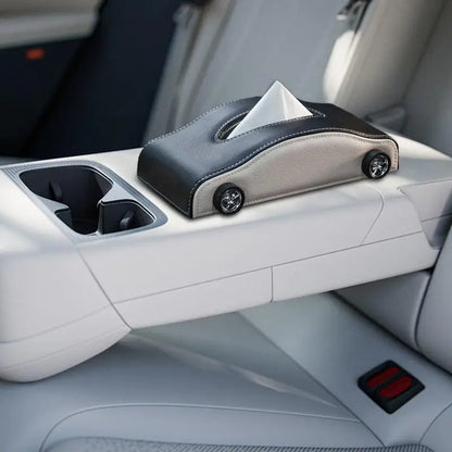 Car-Shaped Tissue Box – Decorative, Heat-Resistant Tissue Dispenser for Living Room or Bathroom