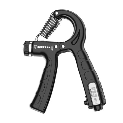 Adjustable Hand Grip Strengthener with Finger Exerciser – Muscle Building & Injury Recovery Tool
