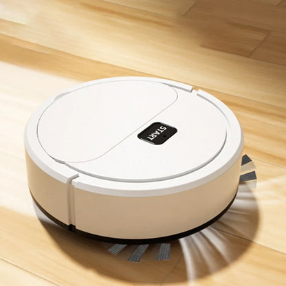 High-Quality Robotic Vacuum Cleaner – 3-in-1 Sweeping, Mopping & Cleaning with USB Charging