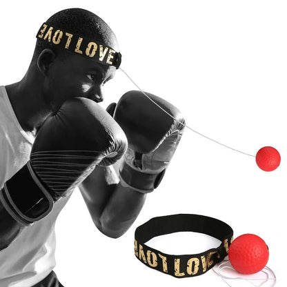 Boxing Speed Ball with Headband – Reflex Trainer for Boxing, Sanda, and Reaction Time Training