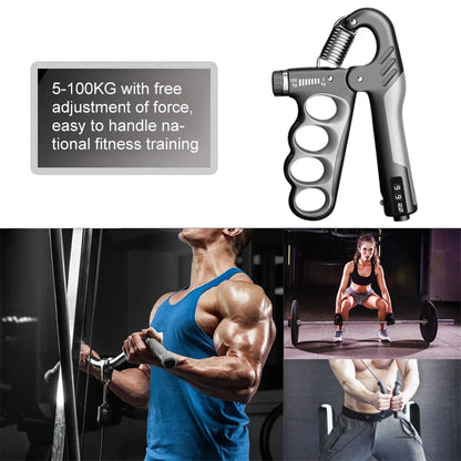 G3 Adjustable Hand Gripper – 5-100Kg Wrist Expander & Forearm Trainer for Hand Strength and Muscle Recovery