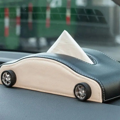 Car-Shaped Tissue Box – Decorative, Heat-Resistant Tissue Dispenser for Living Room or Bathroom