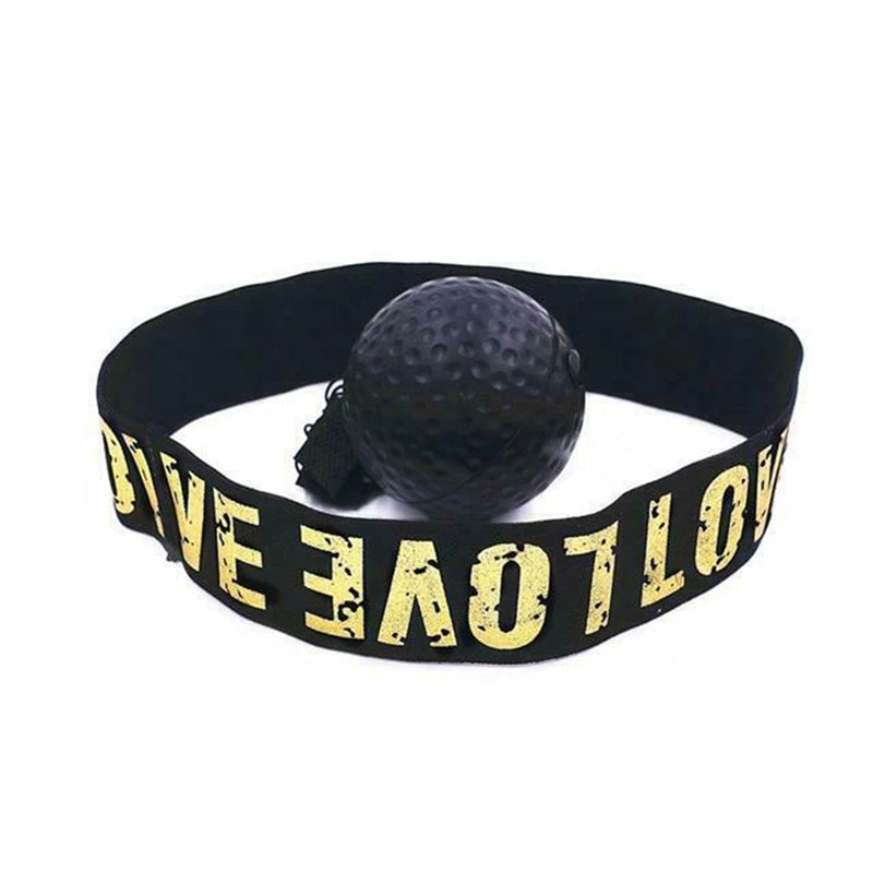 Boxing Speed Ball with Headband – Reflex Trainer for Boxing, Sanda, and Reaction Time Training