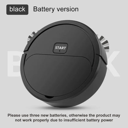 High-Quality Robotic Vacuum Cleaner – 3-in-1 Sweeping, Mopping & Cleaning with USB Charging