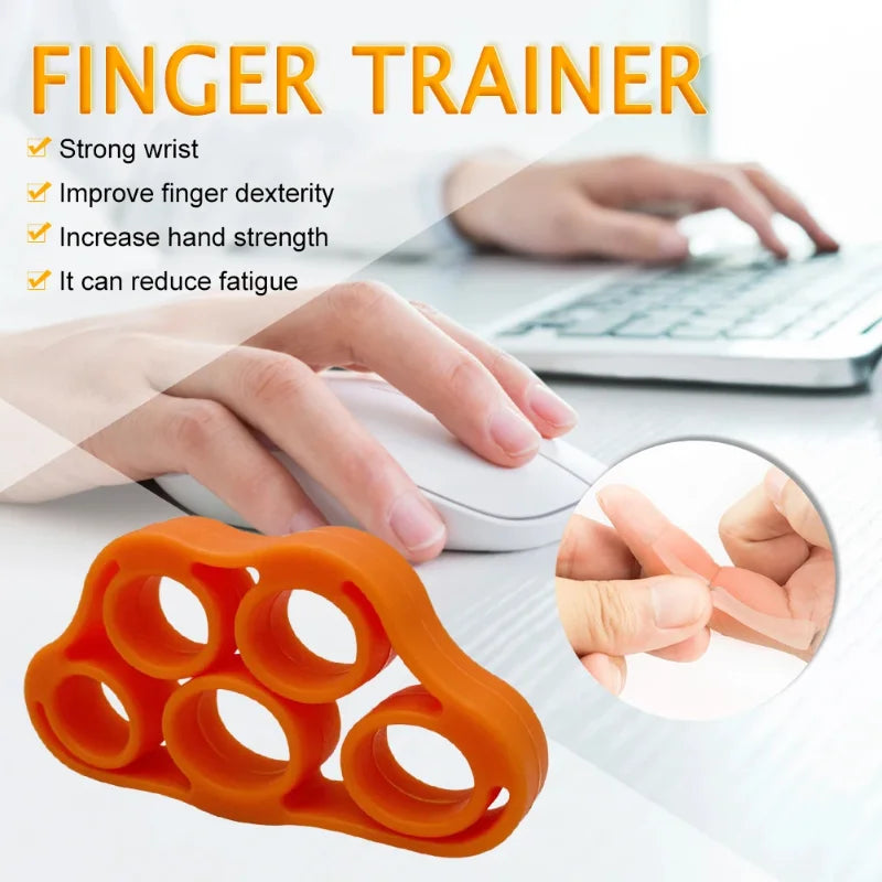 5 Pinch Carpal Expander – Silicone Wrist and Finger Strength Trainer - 1Pcs