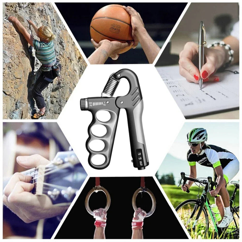 G3 Adjustable Hand Gripper – 5-100Kg Wrist Expander & Forearm Trainer for Hand Strength and Muscle Recovery