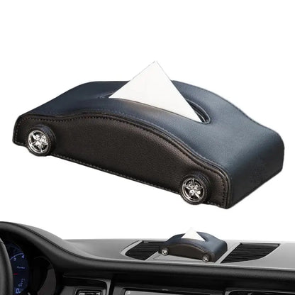 Car-Shaped Tissue Box – Decorative, Heat-Resistant Tissue Dispenser for Living Room or Bathroom