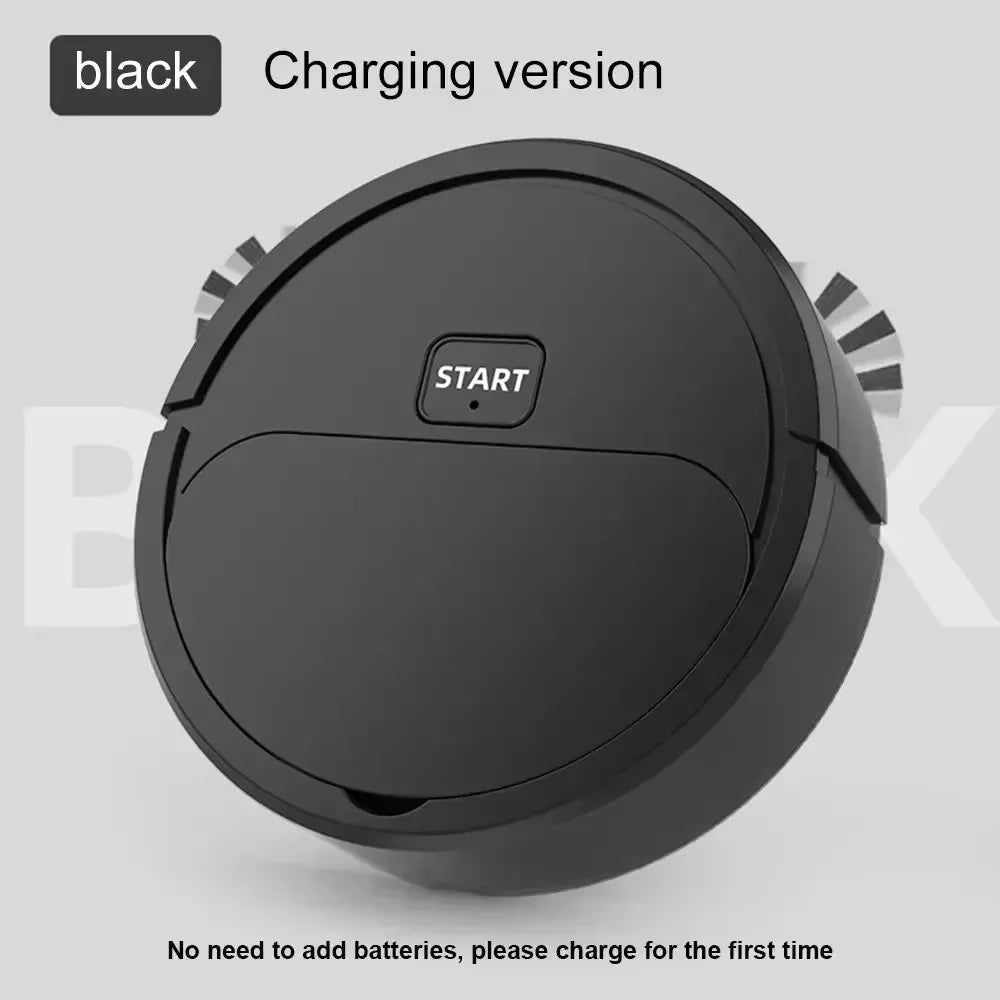 High-Quality Robotic Vacuum Cleaner – 3-in-1 Sweeping, Mopping & Cleaning with USB Charging
