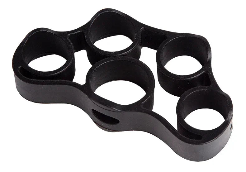 1 Set Finger Strengthener – Forearm and Hand Grip Exerciser for Musicians, Rock Climbing, and Therapy (Black)