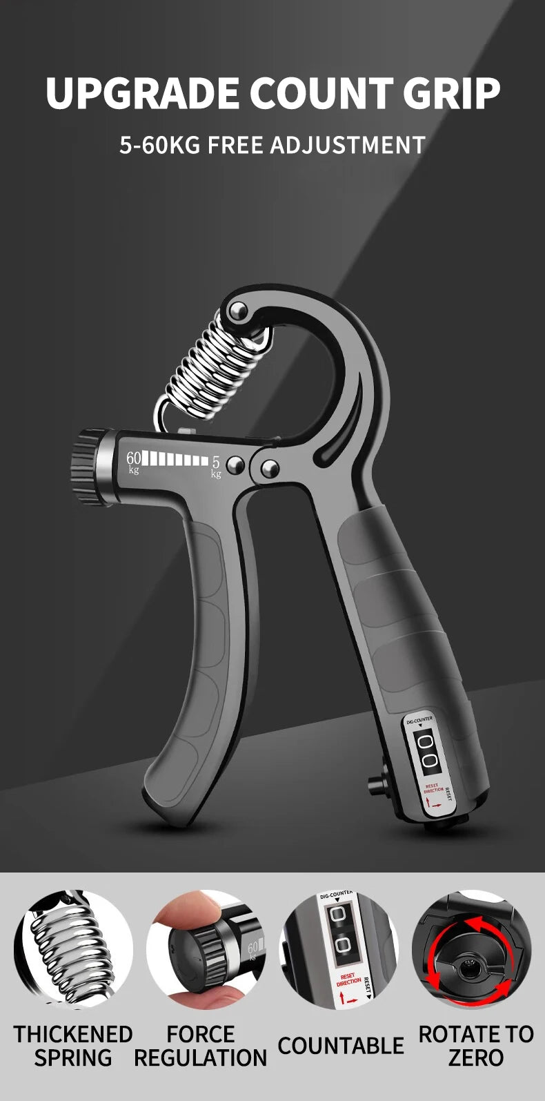 Power Wrist Exerciser – Strength Training Equipment for Wrist, Arm, and Grip Muscles