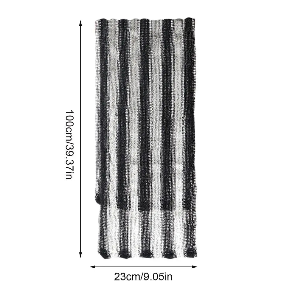 Washcloth Body Scrubber – Reusable Loofah Cloth for Bath and Shower Scrubbing