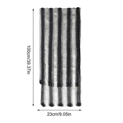 Washcloth Body Scrubber – Reusable Loofah Cloth for Bath and Shower Scrubbing