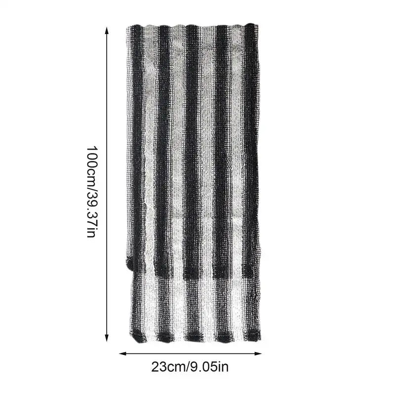 Washcloth Body Scrubber – Reusable Loofah Cloth for Bath and Shower Scrubbing