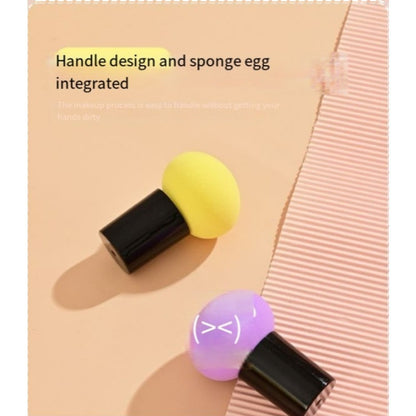 Beauty Egg Drop Gourd Diagonal Cut Powder Puff Super Soft And Snug, No Powder To Eat Makeup Egg Mushroom Head Set