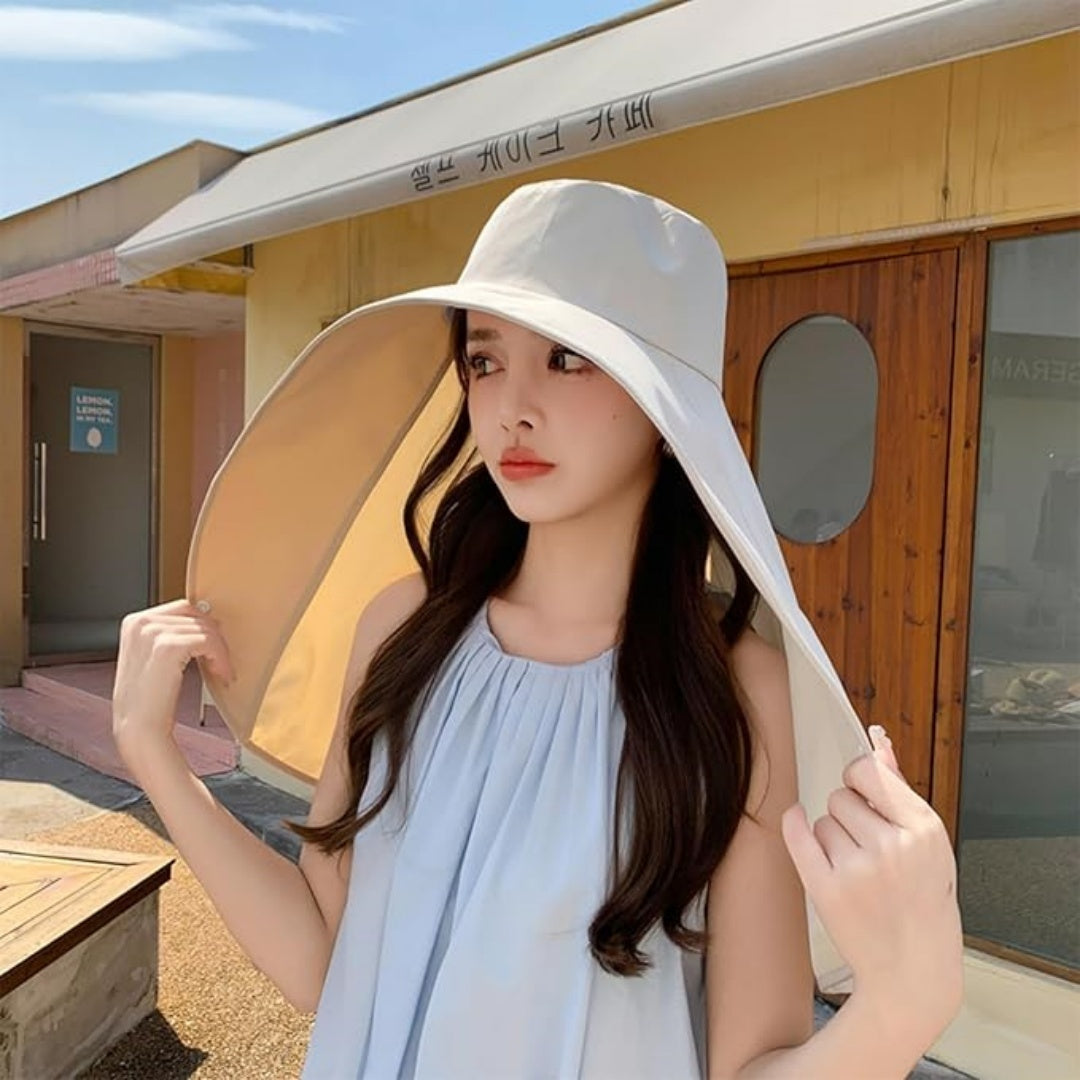 Sun Protection Hat,UV Neck Protection Beach