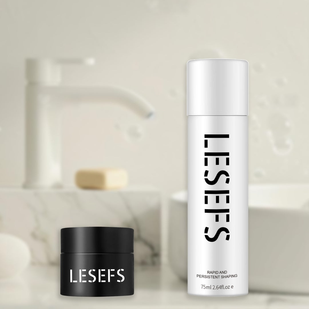 Men's Hair Gel And Mud Set