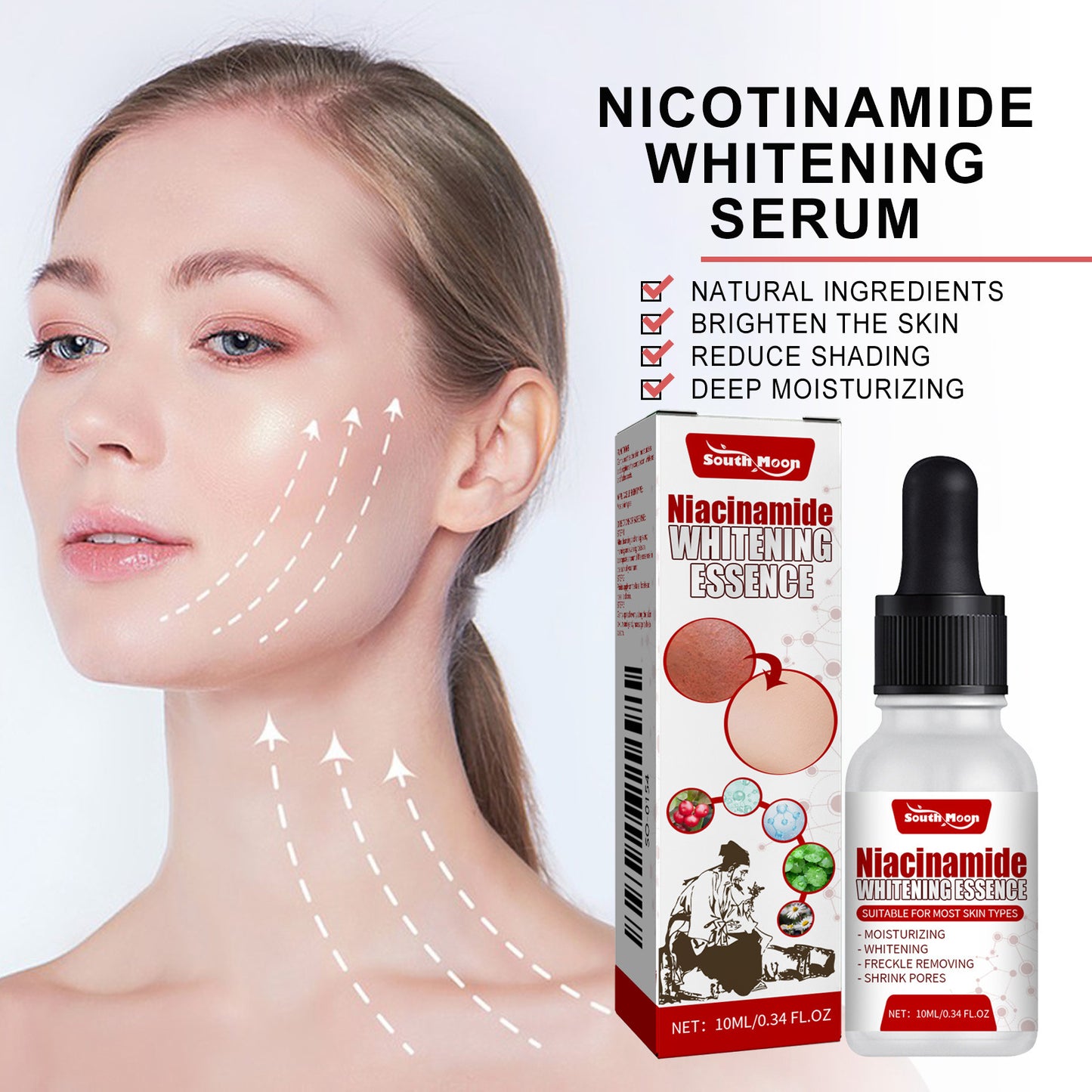 Nicotinamide Shin Moisturizer Facial Skin Hydrating