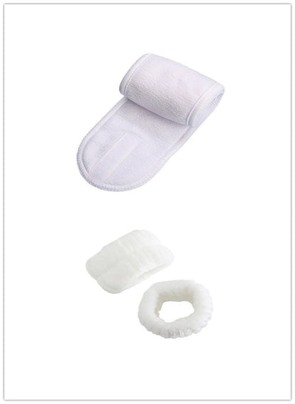 Face Wash Wristband Hand Strap Hair Band Set