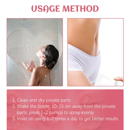 Female Body Care Spray, Anti-itching And Deodorizing, Gentle Cleaning