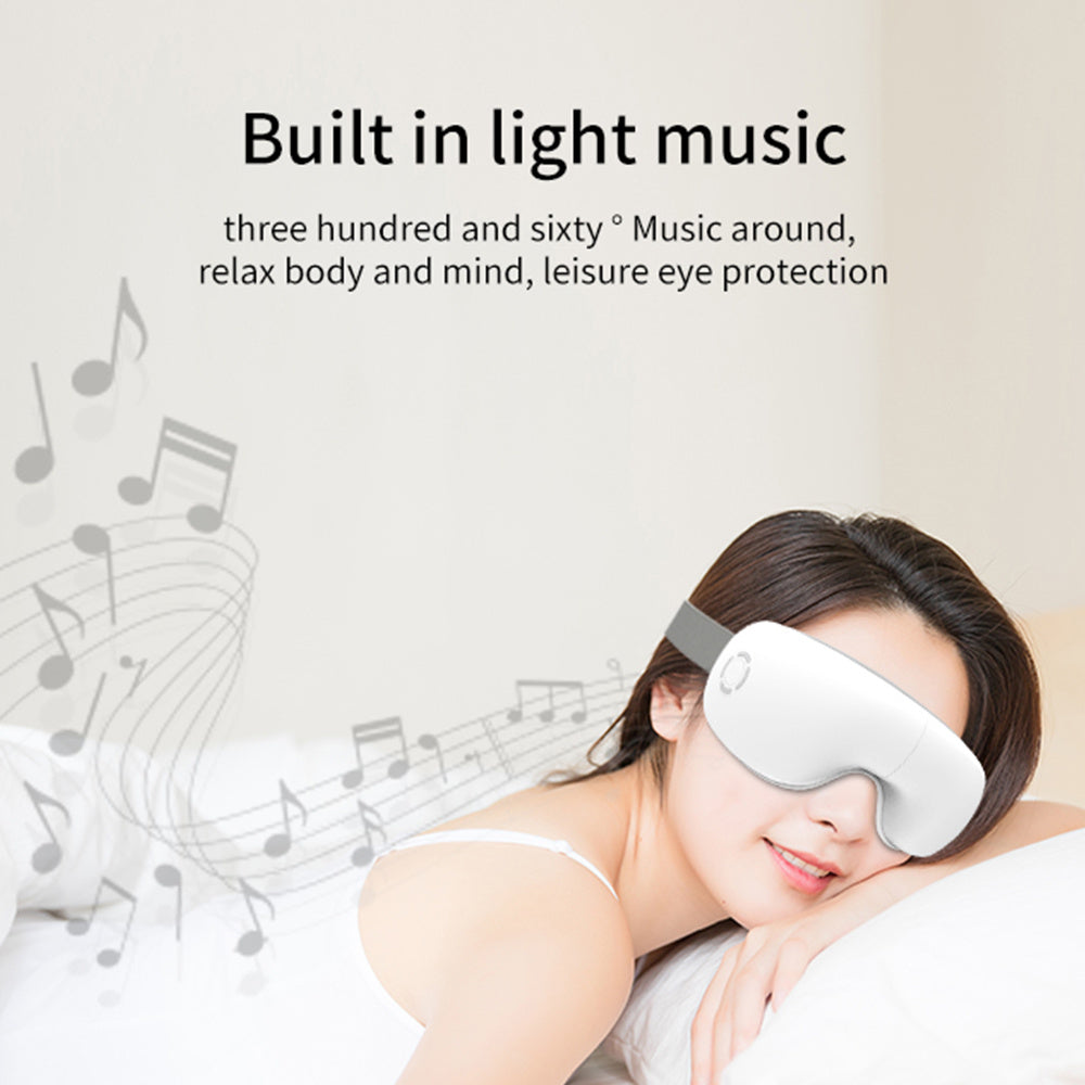 2025 Best-selling Smart Eye Care Device - Air Pressure Vibration Heat Therapy Bluetooth Music Massage Device - A Black Technology Wonder For Relieving Eye Fatigue