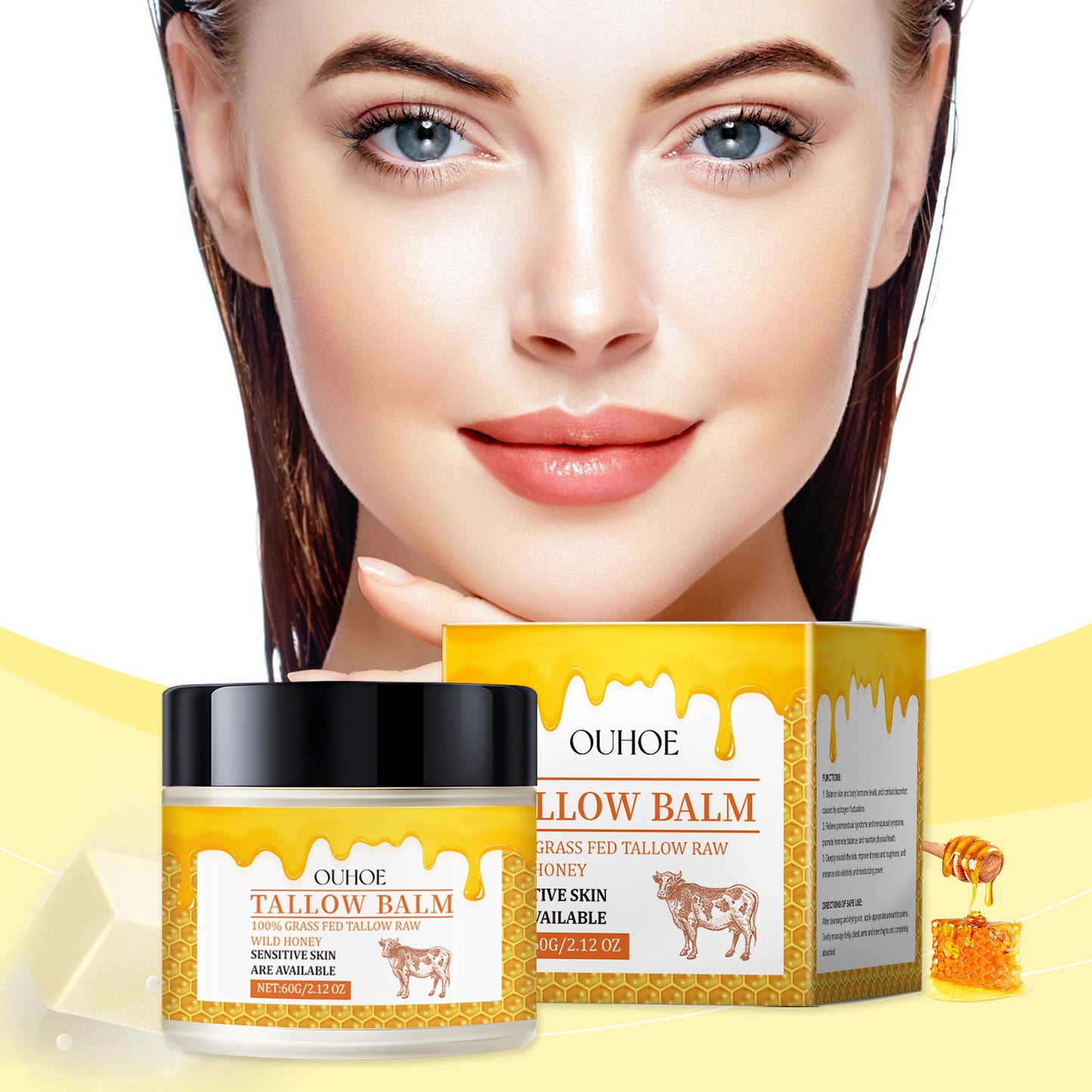 Anti-wrinkle Facial Moisturizer With Tallow
