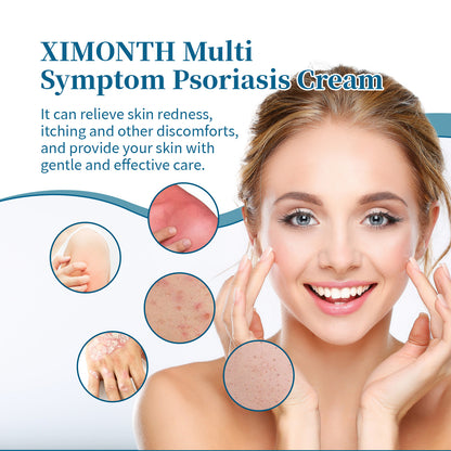 Ximonth Psoriasis Treatment Cream Repair Hand, Foot And Body Moss Redness And Itchy Skin Topical Treatment Cream