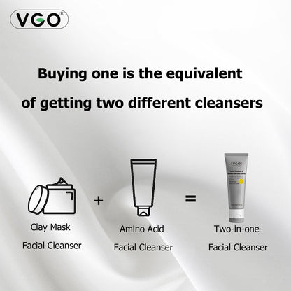Facial Cleanser Of Double Care And Effets