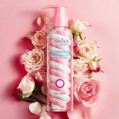 Keimi Skincare Nicotinamide Marshmallow Body Lotion Whitening Brightening Body Cream